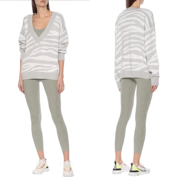 Varley Calvert Sweater Tiger Grey - Picture 8 of 9